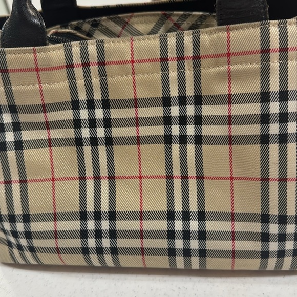Burberry Beige and Black Novacheck Tote - Picture 15 of 16